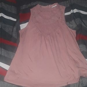 Cute blouse blush pink